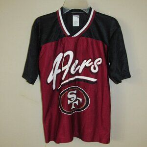 Vintage 90s GTS San Francisco 49ers Football Jersey Youth Boys sz 10/12 USA